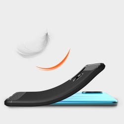 Θήκη Σιλικόνης Carbon Case Flexible Cover TPU Case for Samsung Galaxy A52s 5G / A52 5G / A52 4G black