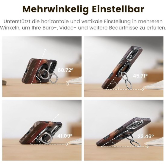 Δαχτυλίδι Στήριξης PITAKA MagEZ Grip 3 MagSafe Ring Holder & Stand Moonrise Δαχτυλίδι Στήριξης PITAKA MagEZ Grip 3 MagSafe Ring Holder & Stand Moonrise