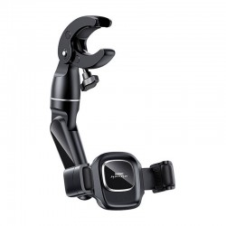 Βάση Στήριξης Αυτοκίνητου για Κινητά Car mount attached to rear view mirror Remax. RM-C67 (black)