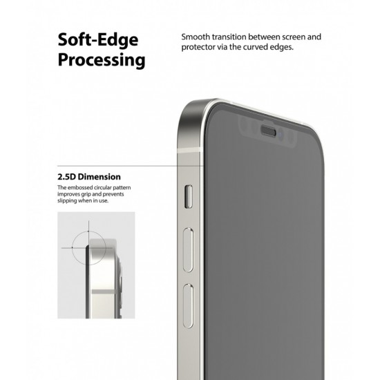 Γυαλί Προστασίας Ringke Invisible Defender ID Full Glass Tempered Glass Tough Screen Protector with Frame for iPhone 12 Mini (FG000045) Γυαλί Προστασίας Ringke Invisible Defender ID Full Glass Tempered Glass Tough Screen Protector with Frame for iPhone 12 Mini (FG000045)