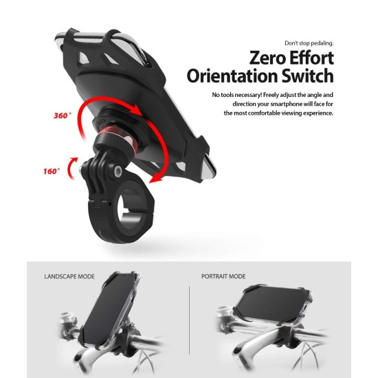 Βάση Στήριξης Μηχανής Ringke Spider Grip Mount Black (CS48621RS)