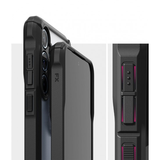 Θήκη Σιλικόνης Ringke Fusion X durable PC Case with TPU Bumper for Samsung Galaxy A35 black (FX808E55) Θήκη Σιλικόνης Ringke Fusion X durable PC Case with TPU Bumper for Samsung Galaxy A35 black (FX808E55)