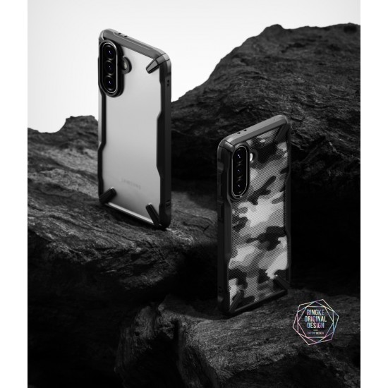 Θήκη Σιλικόνης Ringke Fusion X durable PC Case with TPU Bumper for Samsung Galaxy Galaxy A36 / A56 5G black (FX1042R55)