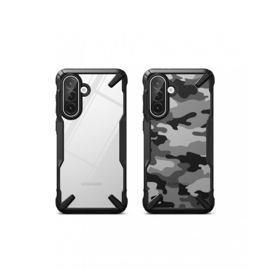 Θήκη Σιλικόνης Ringke Fusion X durable PC Case with TPU Bumper for Samsung Galaxy Galaxy A36 / A56 5G black (FX1042R55)