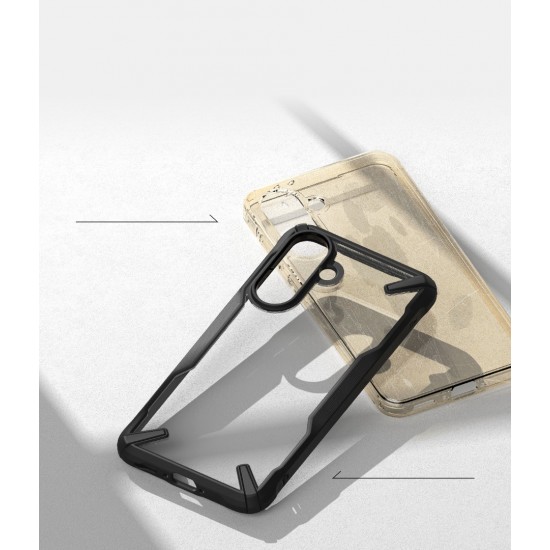 Θήκη Σιλικόνης Ringke Fusion X durable PC Case with TPU Bumper for Samsung Galaxy Galaxy A36 / A56 5G black (FX1042R55)