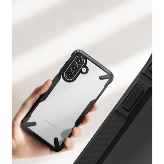 Θήκη Σιλικόνης Ringke Fusion X durable PC Case with TPU Bumper for Samsung Galaxy Galaxy A36 / A56 5G black (FX1042R55)