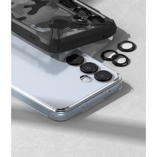 Θήκη Σιλικόνης Ringke Fusion X durable PC Case with TPU Bumper for Samsung Galaxy A55 black (FX810E55)