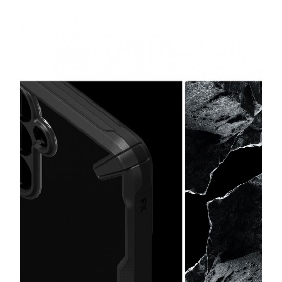 Θήκη Σιλικόνης Ringke Fusion X durable PC Case with TPU Bumper for Samsung Galaxy A55 black (FX810E55)