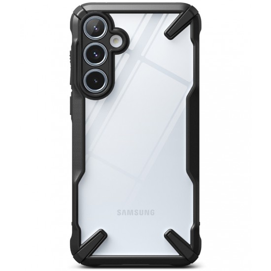 Θήκη Σιλικόνης Ringke Fusion X durable PC Case with TPU Bumper for Samsung Galaxy A55 black (FX810E55)