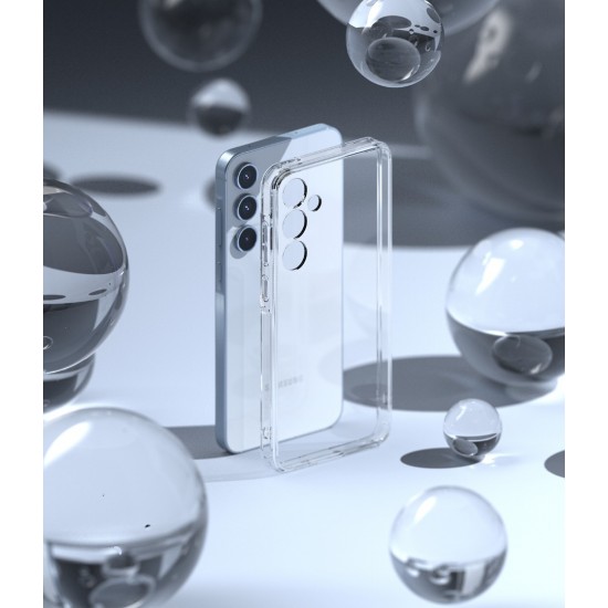 Θήκη Σιλικόνης Ringke Fusion polycarbonate case with TPU frame for Samsung Galaxy A55 Clear (F809E52) Θήκη Σιλικόνης Ringke Fusion polycarbonate case with TPU frame for Samsung Galaxy A55 Clear (F809E52)