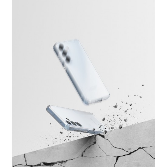 Θήκη Σιλικόνης Ringke Fusion polycarbonate case with TPU frame for Samsung Galaxy A55 Clear (F809E52) Θήκη Σιλικόνης Ringke Fusion polycarbonate case with TPU frame for Samsung Galaxy A55 Clear (F809E52)