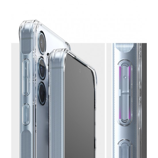 Θήκη Σιλικόνης Ringke Fusion polycarbonate case with TPU frame for Samsung Galaxy A55 Clear (F809E52) Θήκη Σιλικόνης Ringke Fusion polycarbonate case with TPU frame for Samsung Galaxy A55 Clear (F809E52)