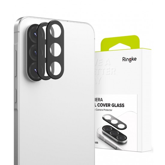 Γυαλί Προστασίας Κάμερας Ringke Camera Full Cover (2 Τεμάχια) for Samsung Galaxy A56 5G (C1G1046) Black Γυαλί Προστασίας Κάμερας Ringke Camera Full Cover (2 Τεμάχια) for Samsung Galaxy A56 5G (C1G1046) Black