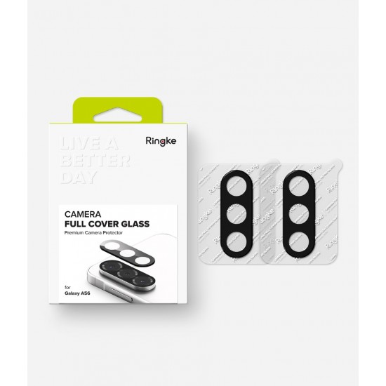 Γυαλί Προστασίας Κάμερας Ringke Camera Full Cover (2 Τεμάχια) for Samsung Galaxy A56 5G (C1G1046) Black Γυαλί Προστασίας Κάμερας Ringke Camera Full Cover (2 Τεμάχια) for Samsung Galaxy A56 5G (C1G1046) Black