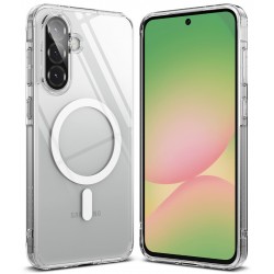 Θήκη Σιλικόνης Ringke Fusion Magnetic polycarbonate case with TPU frame for Samsung Galaxy A36 / A56 5G Clear (FMG1041R52)