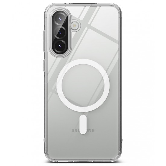 Θήκη Σιλικόνης Ringke Fusion Magnetic polycarbonate case with TPU frame for Samsung Galaxy A36 / A56 5G Clear (FMG1041R52)