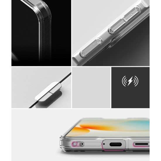 Θήκη Σιλικόνης Ringke Fusion Magnetic polycarbonate case with TPU frame for Samsung Galaxy A57 Clear (FMG1272E52) Θήκη Σιλικόνης Ringke Fusion Magnetic polycarbonate case with TPU frame for Samsung Galaxy A57 Clear (FMG1272E52)