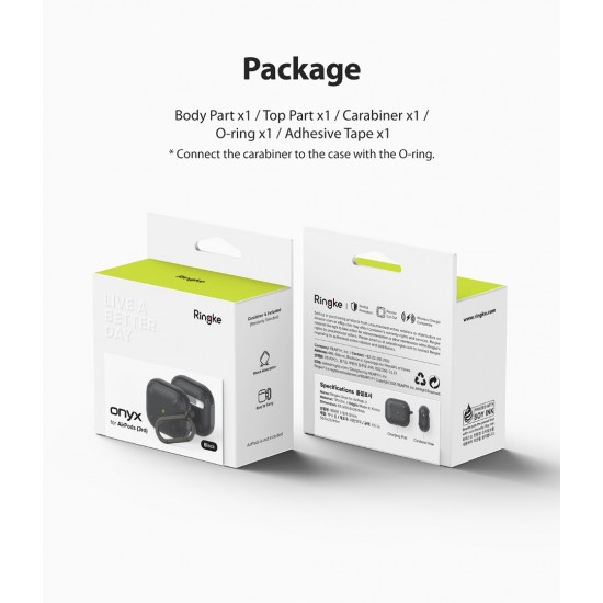 Θήκη Ringke Onyx Case Protector for AirPods 3 black (EC52336RS) Θήκη Ringke Onyx Case Protector for AirPods 3 black (EC52336RS)