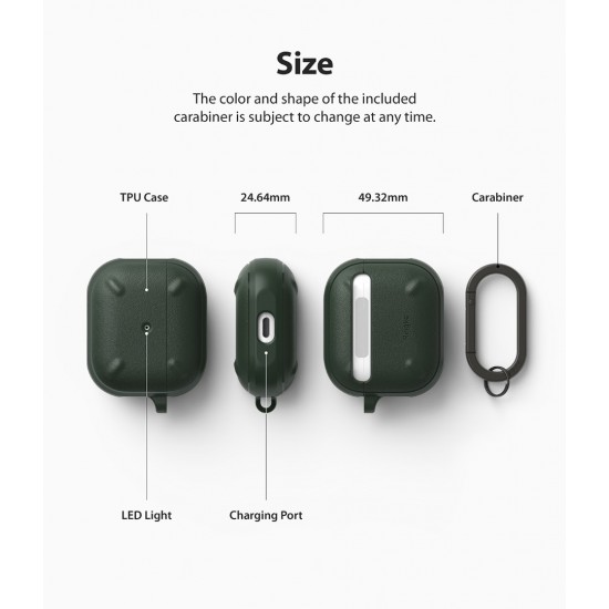 Θήκη Ringke Onyx Case Protector for AirPods 3 black (EC52336RS) Θήκη Ringke Onyx Case Protector for AirPods 3 black (EC52336RS)