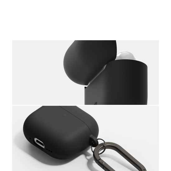 Θήκη Ringke Silicone Case Protector for AirPods 4 Black (EC971001RS) Θήκη Ringke Silicone Case Protector for AirPods 4 Black (EC971001RS)