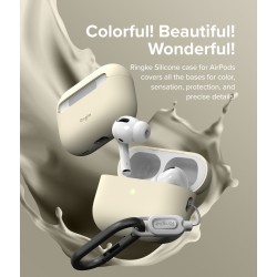 Θήκη Ringke Silicone Case Protector for AirPods Pro (2nd) Mellow Yellow (EC678S3RS)