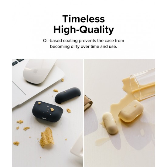 Θήκη Ringke Silicone Case Protector for AirPods Pro (2nd) Mellow Yellow (EC678S3RS)