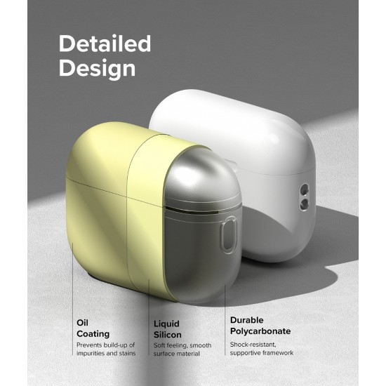 Θήκη Ringke Silicone Case Protector for AirPods Pro (2nd) Mellow Yellow (EC678S3RS)