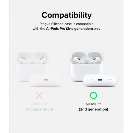 Θήκη Ringke Silicone Case Protector for AirPods Pro (2nd) Mellow Yellow (EC678S3RS)