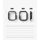 Θήκη polycarbonate Ringke Case For Apple Watch 10 (46mm) Slim 1+1 Clear(1P) + Matte Black(1P) (S941002RS)