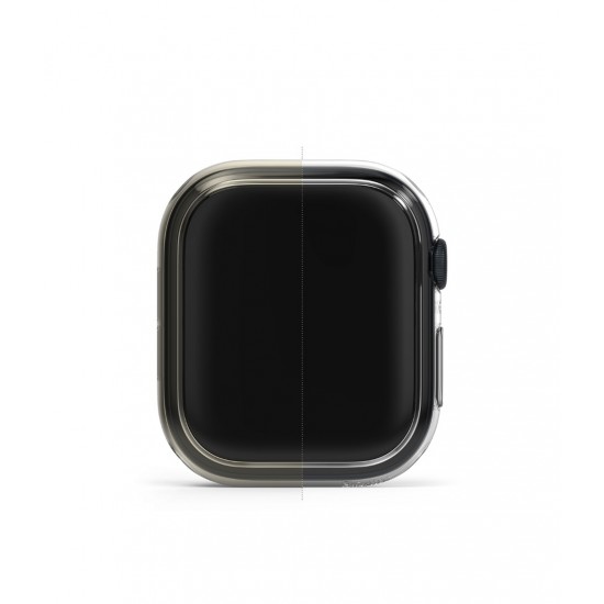 Θήκη polycarbonate Ringke Case For Apple Watch 10 (46mm) Slim 1+1 Clear(1P) + Matte Black(1P) (S941002RS)