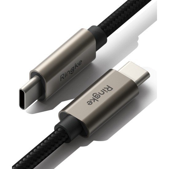 Καλώδιο Ringke Fast Charging Cable USB 3.2 Gen 2x2 USB-C 2m Black (CB806S02RS) Καλώδιο Ringke Fast Charging Cable USB 3.2 Gen 2x2 USB-C 2m Black (CB806S02RS)