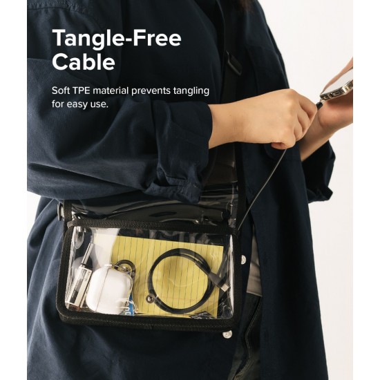 Καλώδιο Ringke Fast Charging Pastel Cable - C Type - C Type 1.2m Black (CB60174RS) Καλώδιο Ringke Fast Charging Pastel Cable - C Type - C Type 1.2m Black (CB60174RS)