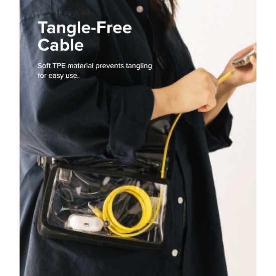 Καλώδιο Ringke Fast Charging Pastel Cable C Type - C Type 2m Yellow (CB60211RS) Καλώδιο Ringke Fast Charging Pastel Cable C Type - C Type 2m Yellow (CB60211RS)