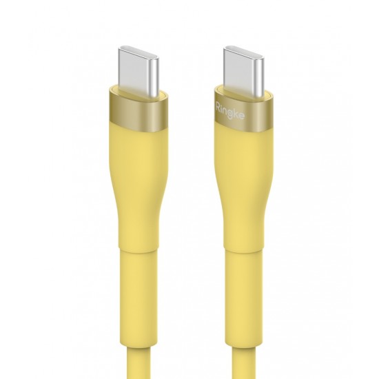 Καλώδιο Ringke Fast Charging Pastel Cable C Type - C Type 2m Yellow (CB60211RS) Καλώδιο Ringke Fast Charging Pastel Cable C Type - C Type 2m Yellow (CB60211RS)