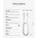 Καλώδιο Ringke Fast Charging Pastel Cable - C Type - Lightning 2m White (CB60143RS) Καλώδιο Ringke Fast Charging Pastel Cable - C Type - Lightning 2m White (CB60143RS)