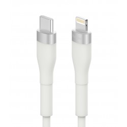 Καλώδιο Ringke Fast Charging Pastel Cable - C Type - Lightning 2m White (CB60143RS)