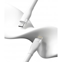 Καλώδιο Ringke Fast Charging Pastel Cable - C Type - Lightning 2m White (CB60143RS) Καλώδιο Ringke Fast Charging Pastel Cable - C Type - Lightning 2m White (CB60143RS)