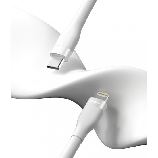 Καλώδιο Ringke Fast Charging Pastel Cable - C Type - Lightning 2m White (CB60143RS) Καλώδιο Ringke Fast Charging Pastel Cable - C Type - Lightning 2m White (CB60143RS)