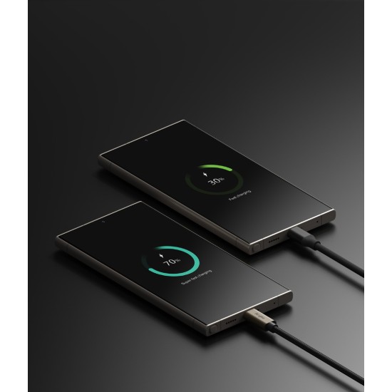 Καλώδιο Ringke Fast Charging Cable USB 3.2 Gen 2x2 USB-C 2m Black (CB806S02RS)