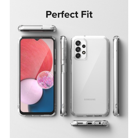 Θήκη Σιλικόνης Ringke Fusion TPU case with frame for Samsung Galaxy A13 4G Matte Clear Θήκη Σιλικόνης Ringke Fusion TPU case with frame for Samsung Galaxy A13 4G Matte Clear