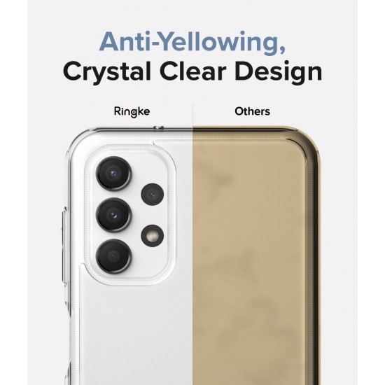 Θήκη Σιλικόνης Ringke Fusion TPU case with frame for Samsung Galaxy A13 4G Matte Clear Θήκη Σιλικόνης Ringke Fusion TPU case with frame for Samsung Galaxy A13 4G Matte Clear