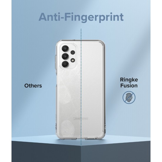 Θήκη Σιλικόνης Ringke Fusion TPU case with frame for Samsung Galaxy A13 4G Matte Clear Θήκη Σιλικόνης Ringke Fusion TPU case with frame for Samsung Galaxy A13 4G Matte Clear