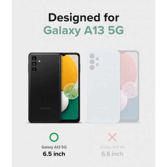 Θήκη Σιλικόνης Ringke Fusion TPU case with frame for Samsung Galaxy A13 5G Matte Clear Θήκη Σιλικόνης Ringke Fusion TPU case with frame for Samsung Galaxy A13 5G Matte Clear