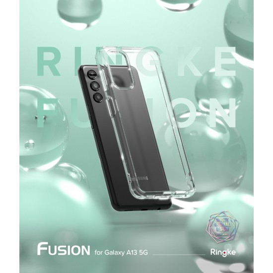 Θήκη Σιλικόνης Ringke Fusion TPU case with frame for Samsung Galaxy A13 5G Matte Clear Θήκη Σιλικόνης Ringke Fusion TPU case with frame for Samsung Galaxy A13 5G Matte Clear