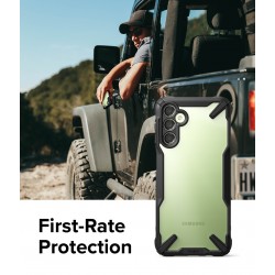 Θήκη Σιλικόνης Ringke Fusion X Case Armored Cover With Frame for Samsung Galaxy A14 / A14 5G  (FX707E55)  Black