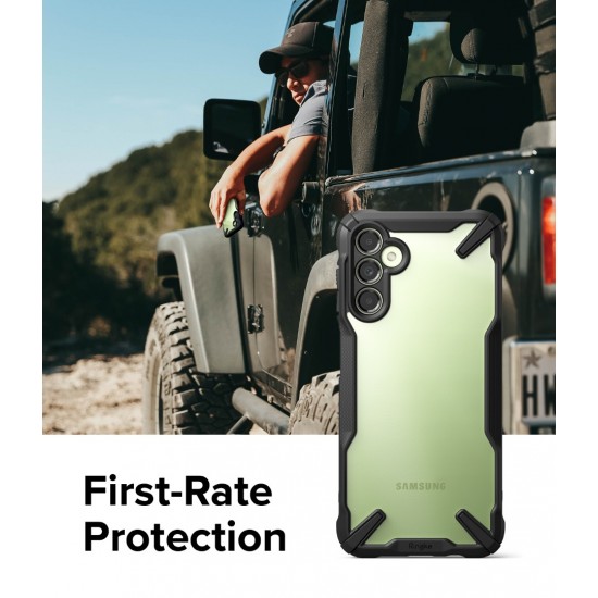 Θήκη Σιλικόνης Ringke Fusion X Case Armored Cover With Frame for Samsung Galaxy A14 / A14 5G (FX707E55) Black Θήκη Σιλικόνης Ringke Fusion X Case Armored Cover With Frame for Samsung Galaxy A14 / A14 5G (FX707E55) Black