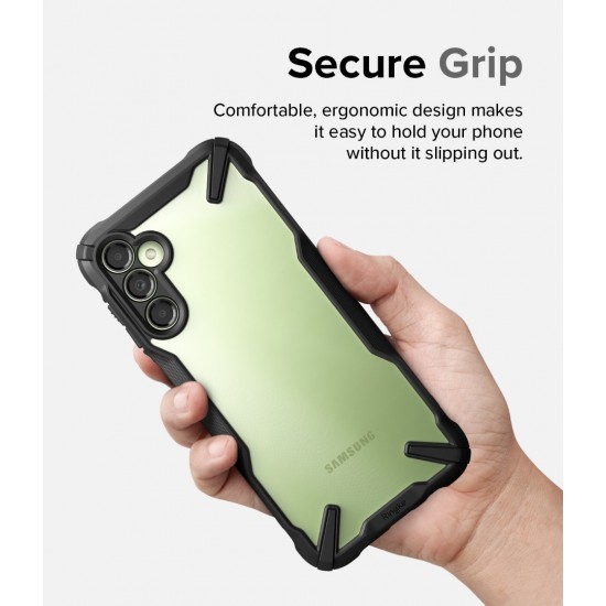 Θήκη Σιλικόνης Ringke Fusion X Case Armored Cover With Frame for Samsung Galaxy A14 / A14 5G (FX707E55) Black Θήκη Σιλικόνης Ringke Fusion X Case Armored Cover With Frame for Samsung Galaxy A14 / A14 5G (FX707E55) Black
