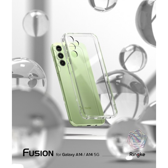Θήκη Σιλικόνης Ringke Fusion TPU case with frame for Samsung Galaxy A14 / A14 5G Clear (F706E52) Θήκη Σιλικόνης Ringke Fusion TPU case with frame for Samsung Galaxy A14 / A14 5G Clear (F706E52)