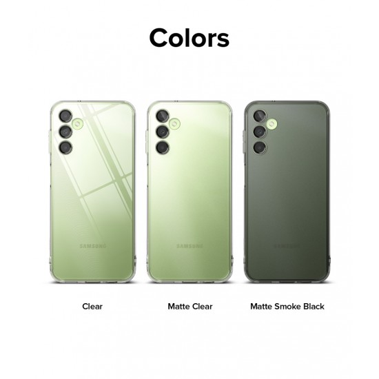Θήκη Σιλικόνης Ringke Fusion TPU case with frame for Samsung Galaxy A14 / A14 5G Clear (F706E52) Θήκη Σιλικόνης Ringke Fusion TPU case with frame for Samsung Galaxy A14 / A14 5G Clear (F706E52)