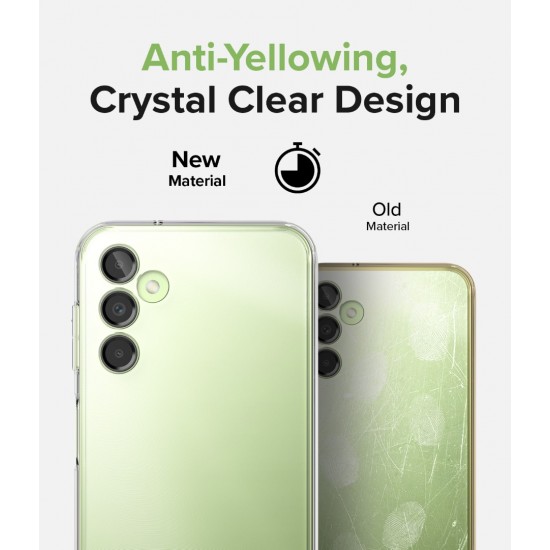Θήκη Σιλικόνης Ringke Fusion TPU case with frame for Samsung Galaxy A14 / A14 5G Clear (F706E52) Θήκη Σιλικόνης Ringke Fusion TPU case with frame for Samsung Galaxy A14 / A14 5G Clear (F706E52)
